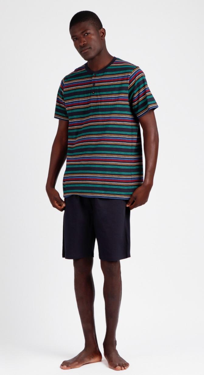 Pigiama DIVER (ADMAS) da UOMO Primavera - Estate in COTONE con Maglia Mezze Maniche e Pantaloncino Corto