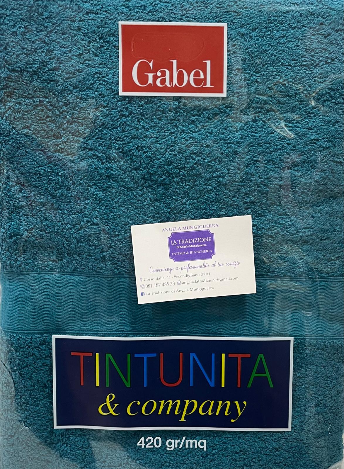 Asciugamani GABEL Mod. TINTAUNITA Mis. cm 60 x 100 Confezione da TRE PEZZI