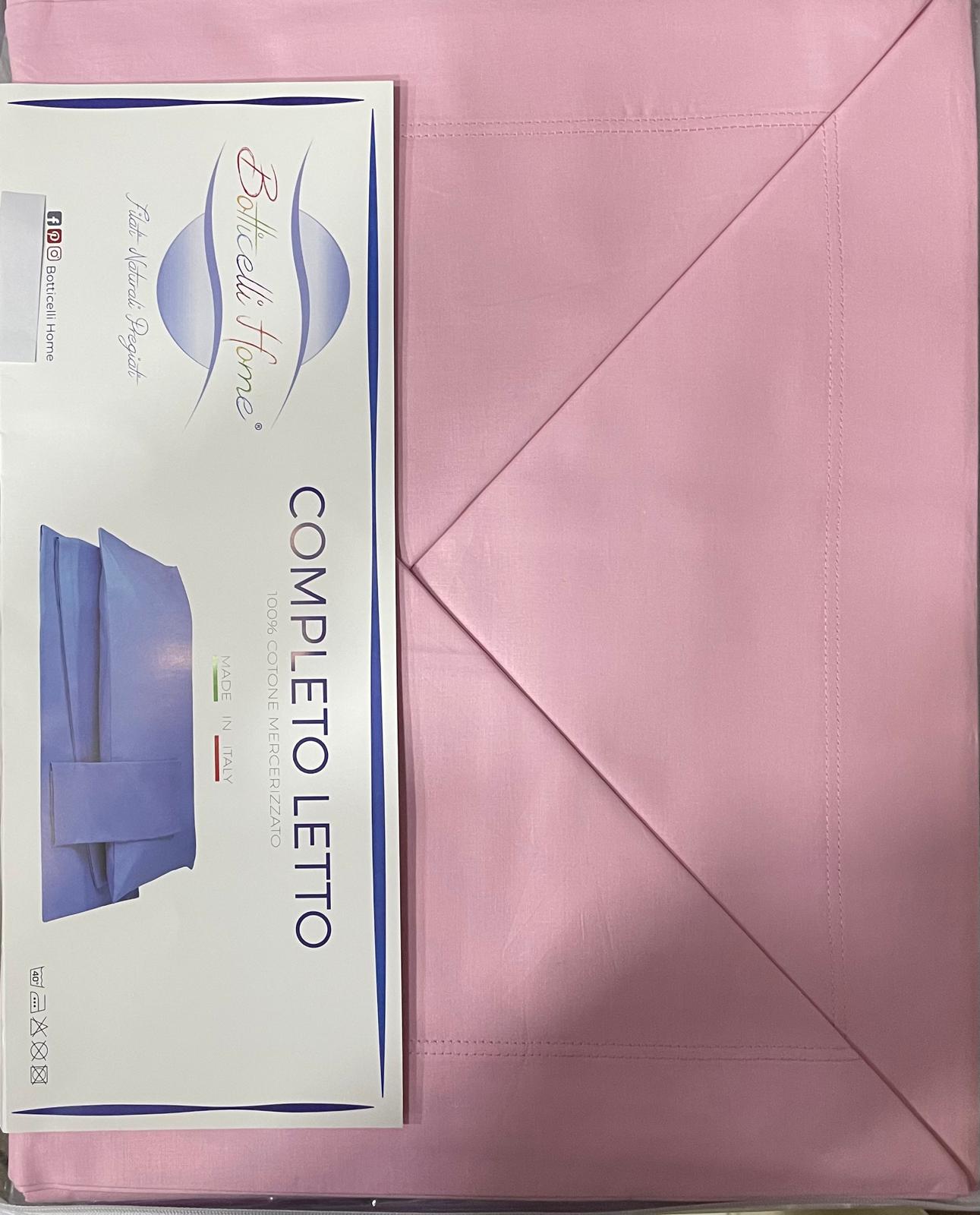 Set Lenzuola BOTTICELLI UNA PIAZZA e MEZZA in Cotone - Sopra, Sotto con angoli e DUE Federe