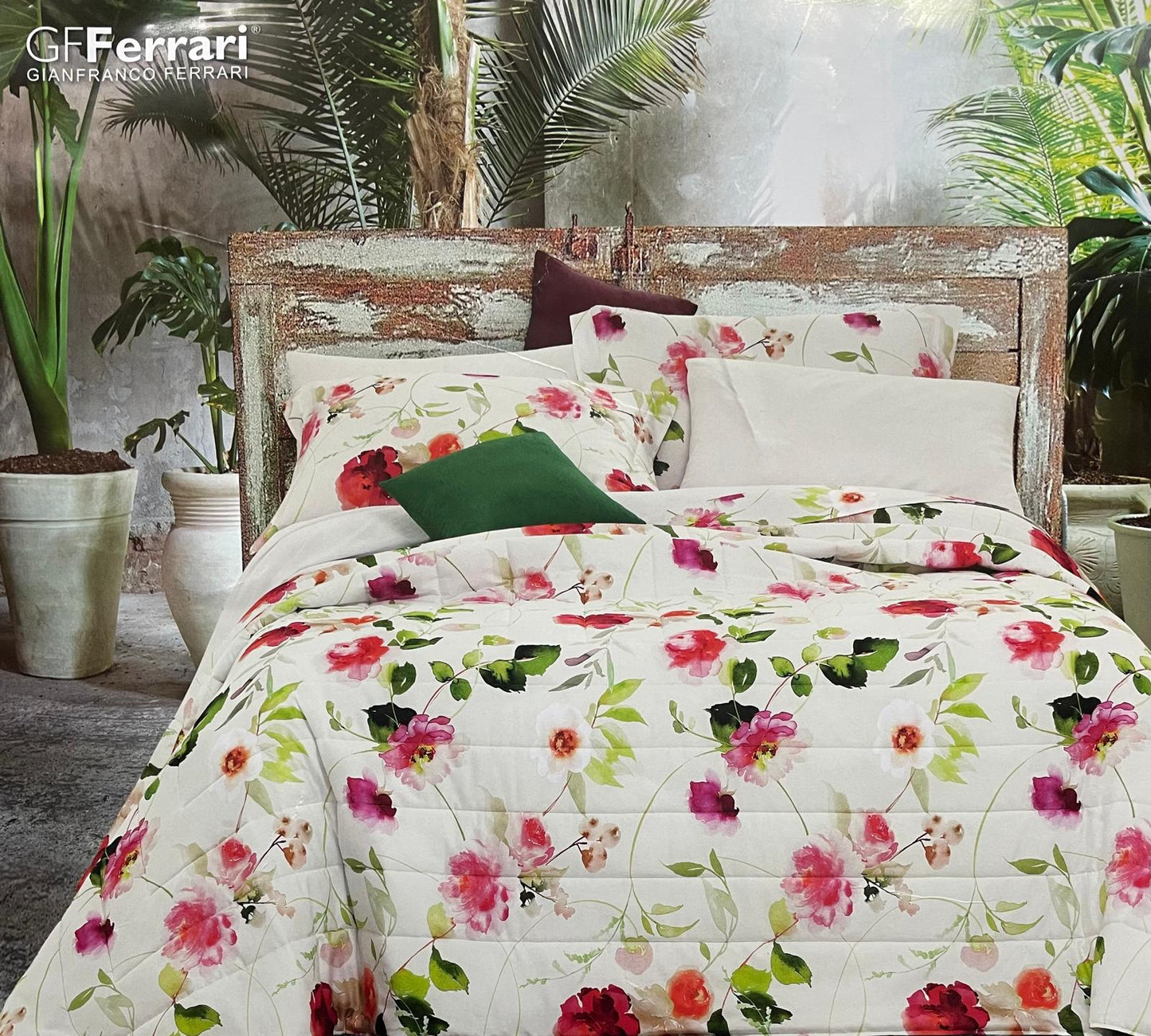 Trapuntino FERRARI MATRIMONIALE in Microfibra Stampata