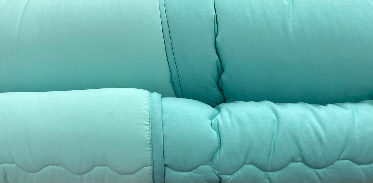 Trapunta CALEFFI SINGOLA Tinta Unita DOUBLE-FACE in microfibra TRAPUNTISSIMA
