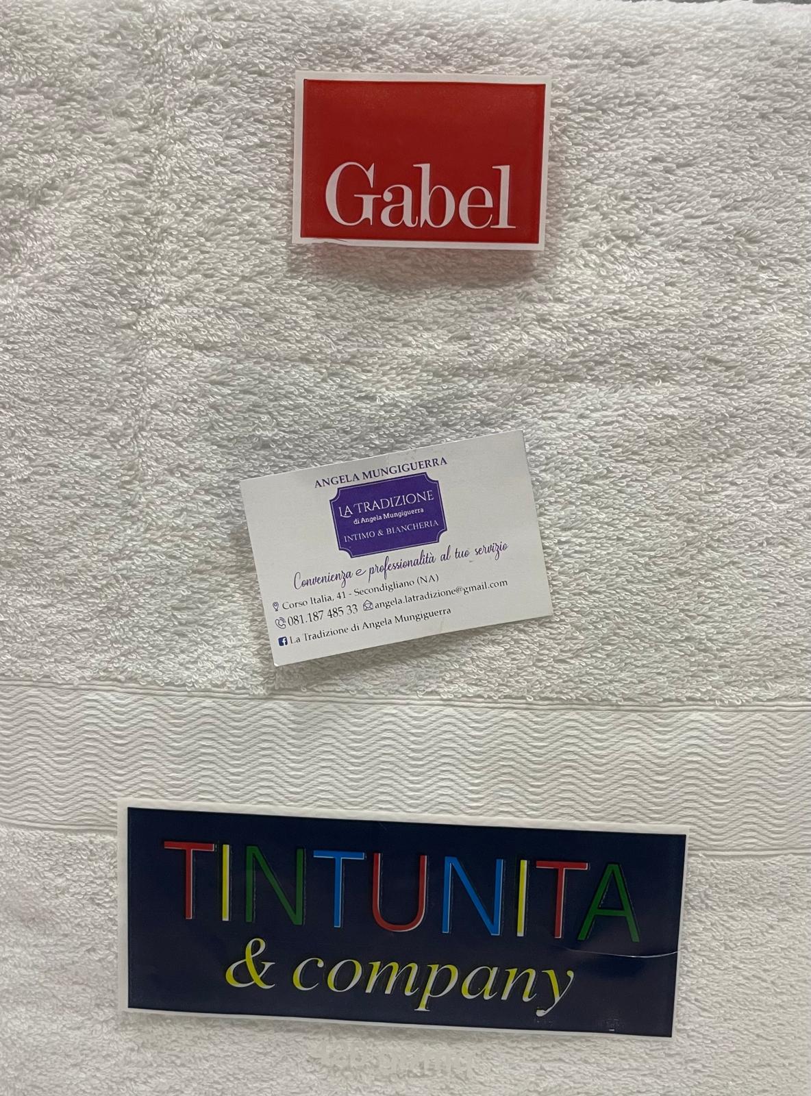 Asciugamani GABEL Mod. TINTAUNITA Mis. cm 60 x 100 Confezione da TRE PEZZI
