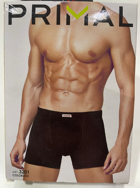 Boxer uomo Primal 3201 in cotone Elastico Interno