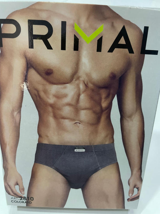 Slip uomo Primal 2810 in cotone Elastico Interno