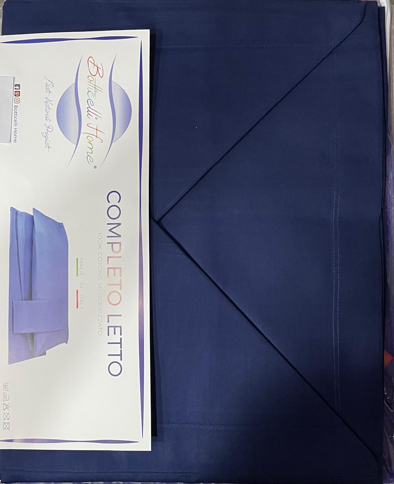 Set Lenzuola BOTTICELLI UNA PIAZZA e MEZZA in Cotone - Sopra, Sotto con angoli e DUE Federe