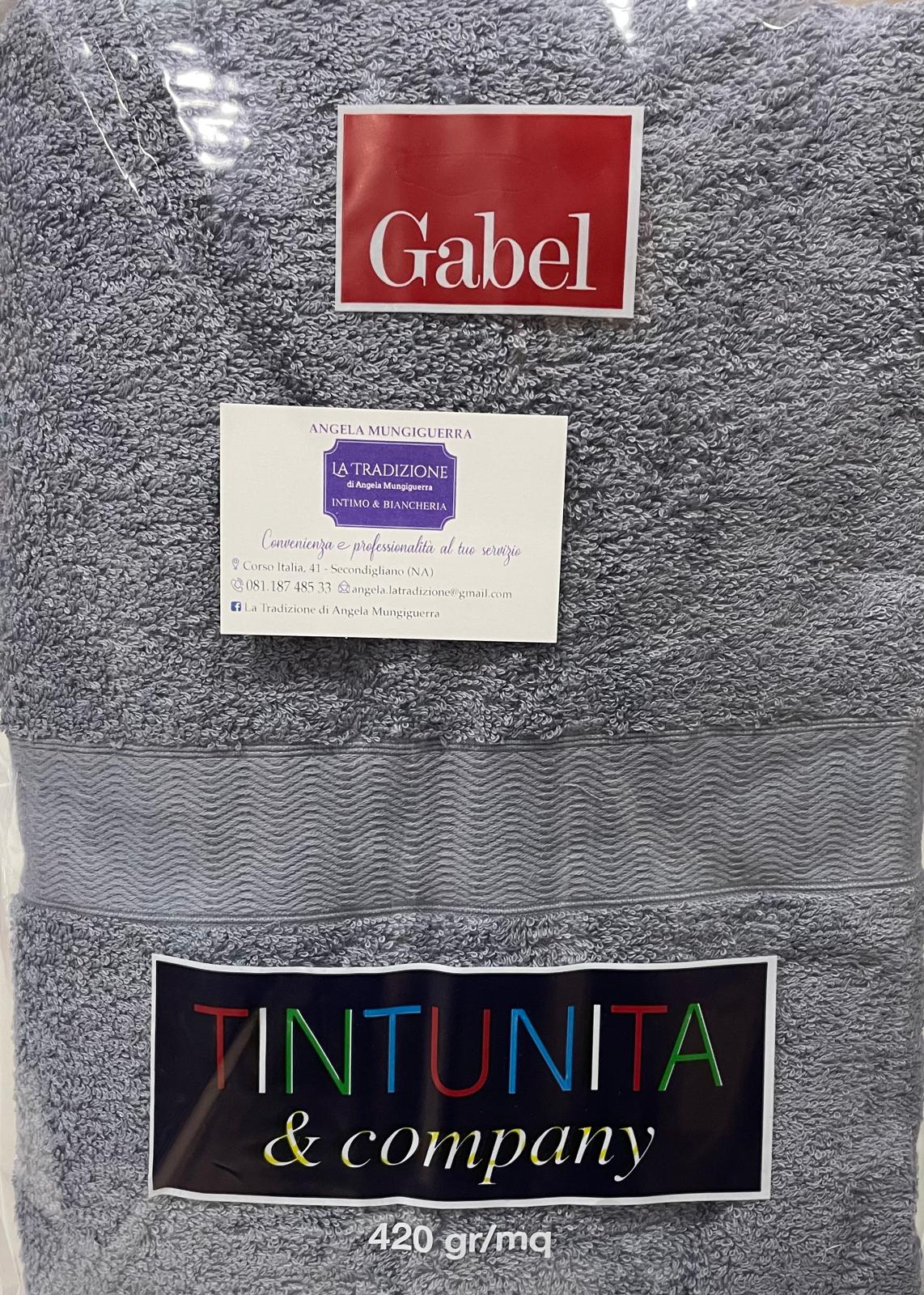Asciugamani GABEL Mod. TINTAUNITA Mis. cm 60 x 100 Confezione da TRE PEZZI