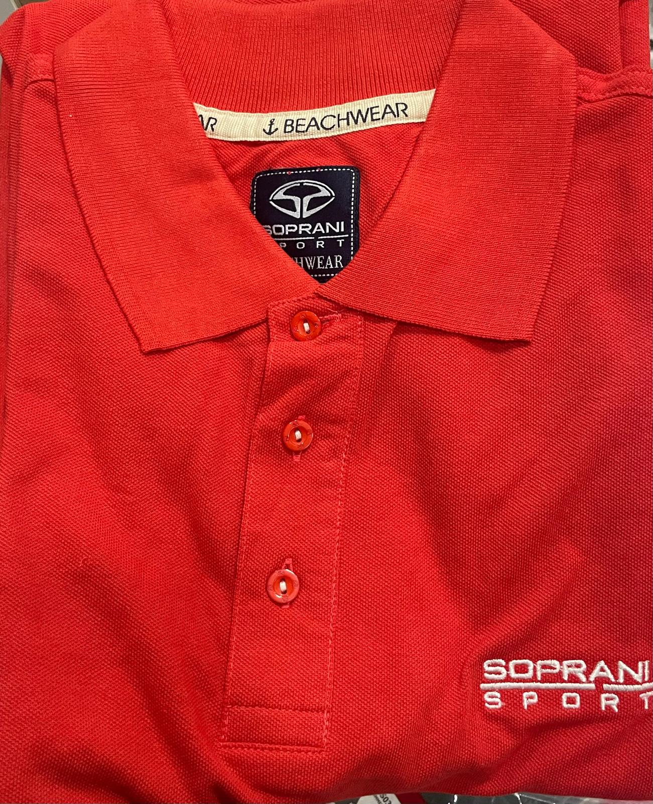 POLO SOPRANI SPORT da Uomo in Cotone Mezza Manica