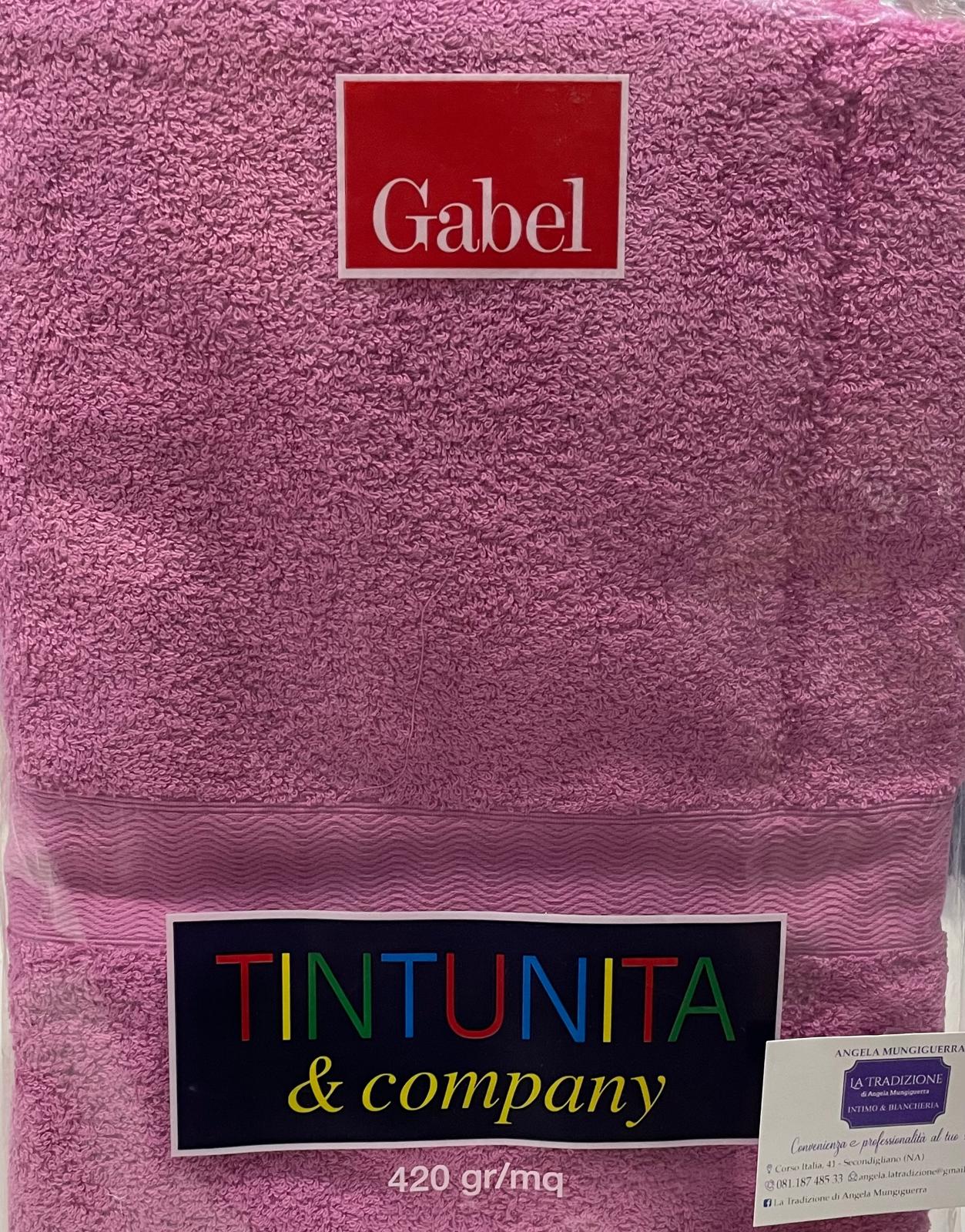 Asciugamani GABEL Mod. TINTAUNITA Mis. cm 60 x 100 Confezione da TRE PEZZI