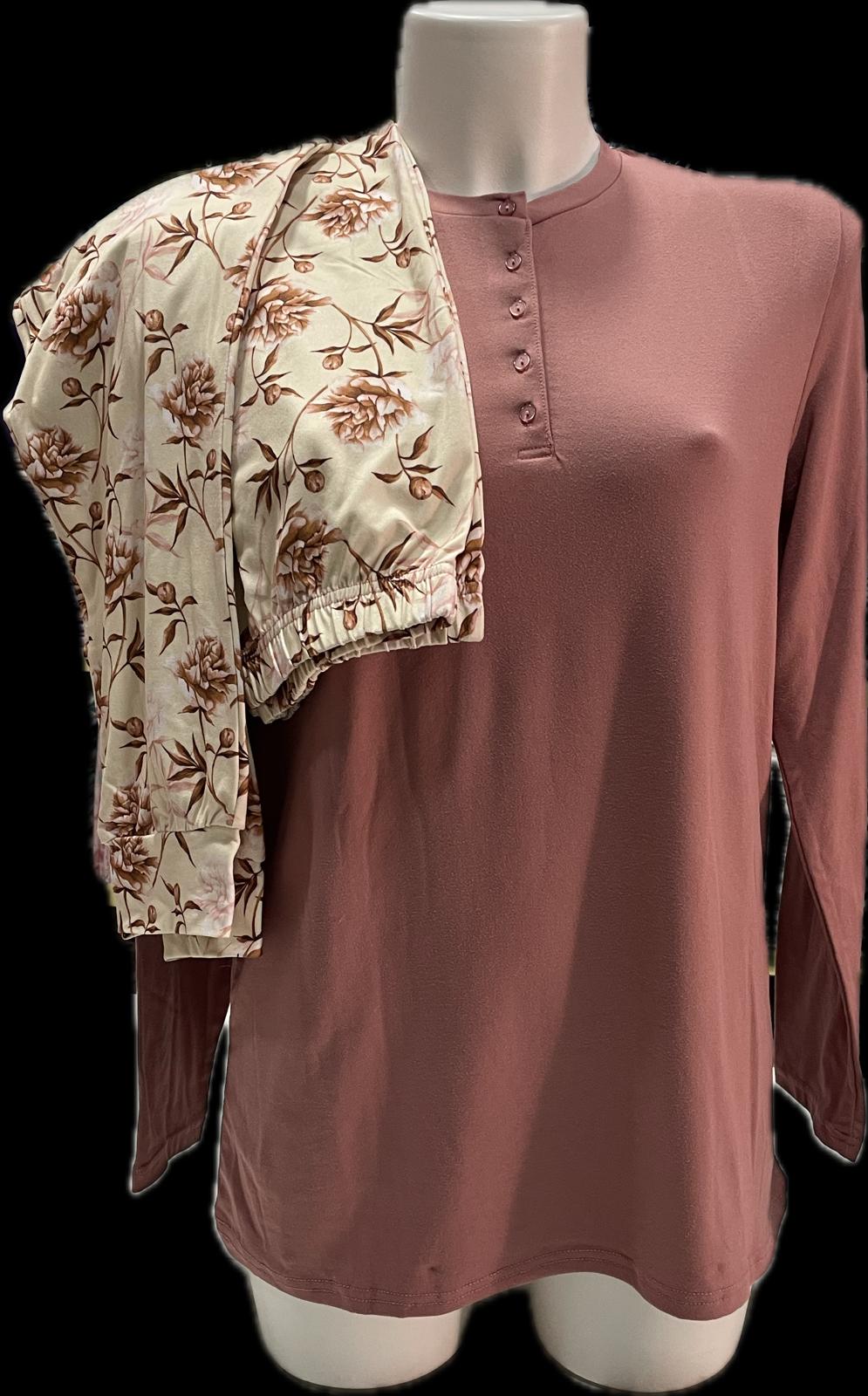 Pigiama PAPALINA da Donna in Cotone Manica Lunga Pantalone Lungo
