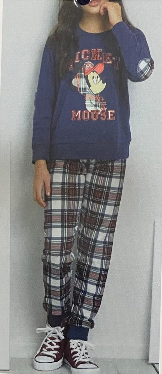 Pigiama DISNEY (AZNAR - INNOVA) da BAMBINA AUTUNNO - INVERNO in CALDO COTONE