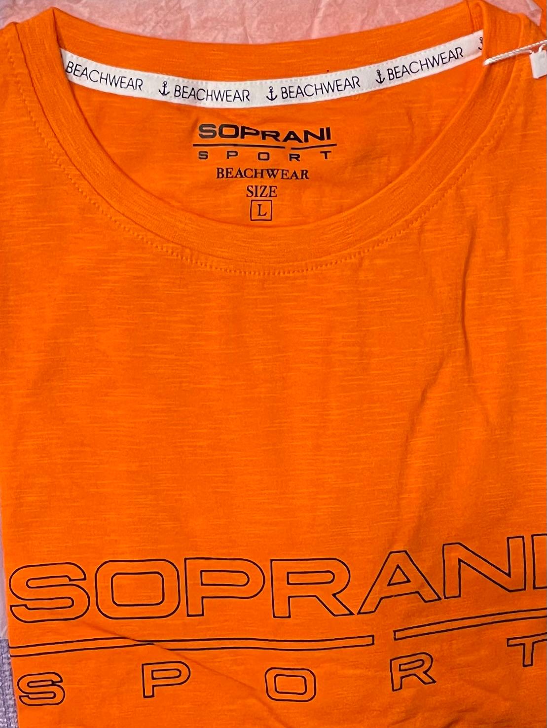 T-SHIRT SOPRANI SPORT da Uomo in Cotone Mezza Manica