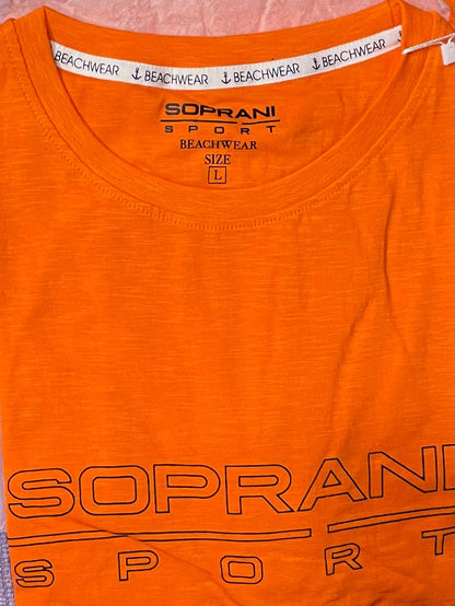 T-SHIRT SOPRANI SPORT da Uomo in Cotone Mezza Manica