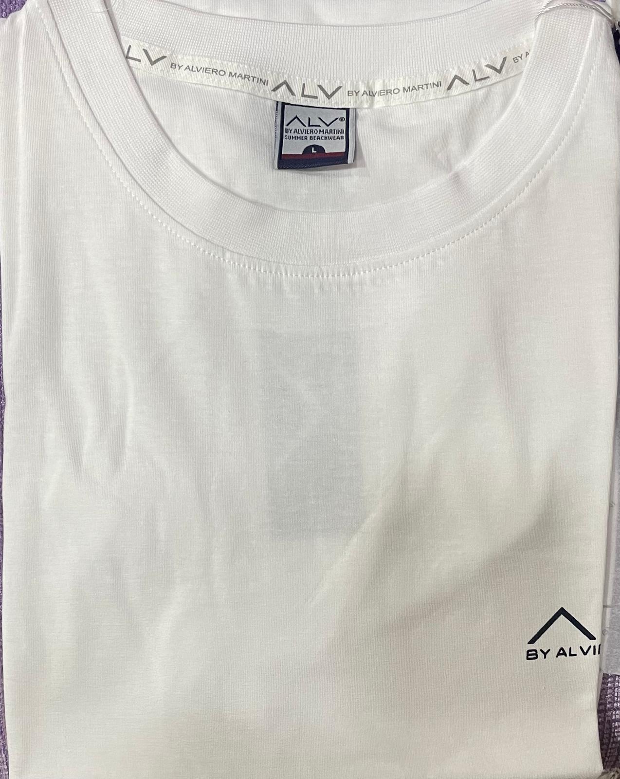 T-SHIRT BY ALVIERO MARTINO da Uomo in Cotone Mezza Manica