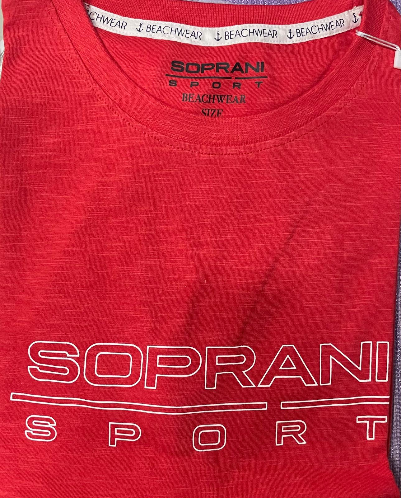 T-SHIRT SOPRANI SPORT da Uomo in Cotone Mezza Manica